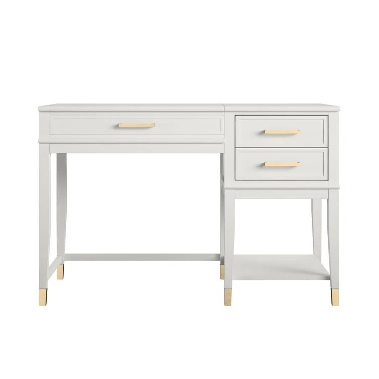 White Westerleigh Height Adjustable Standing Desk thumbnail 3