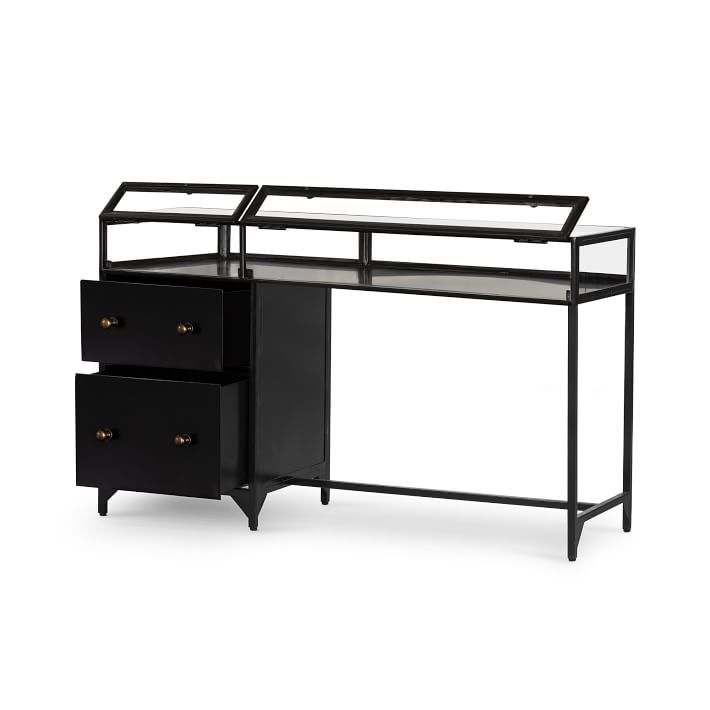 Customer Iron Glass Display Desk thumbnail 4