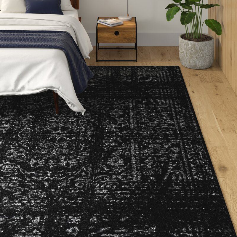 Adira Black Area Rug thumbnail 3
