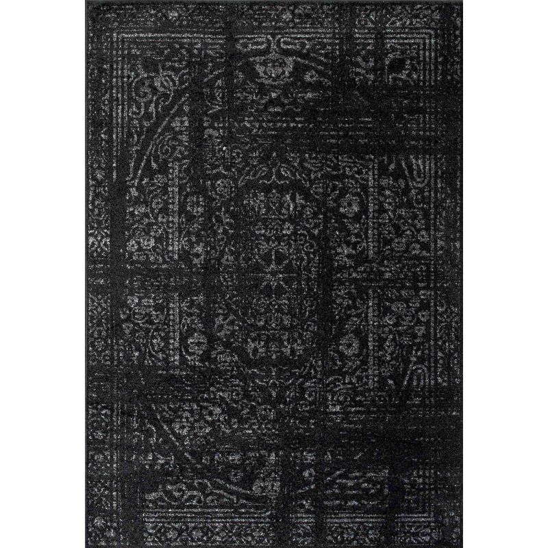 Adira Black Area Rug thumbnail 4