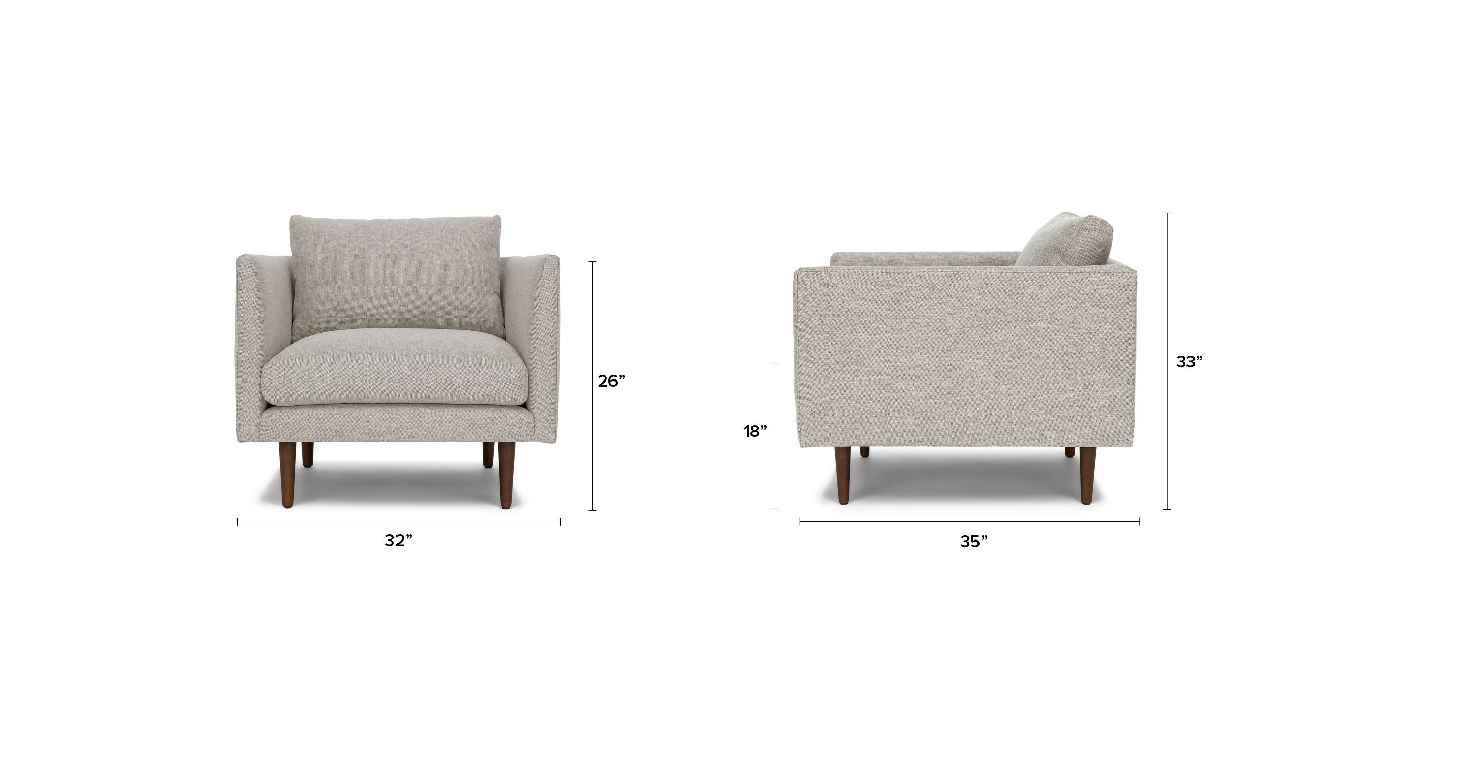 Burrard Seasalt Gray Chair thumbnail 7