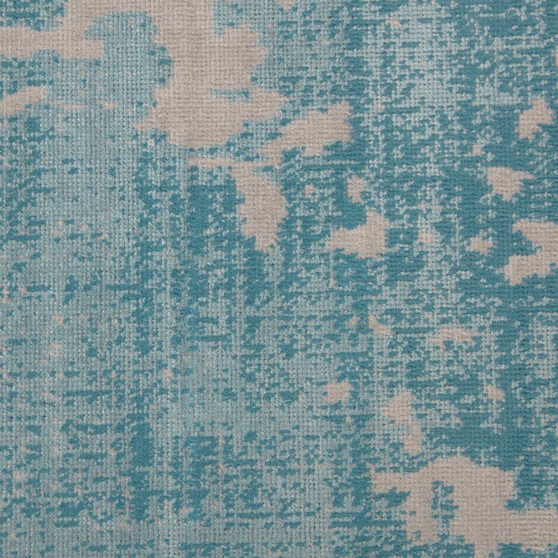 Heider Teal Area Rug thumbnail 3