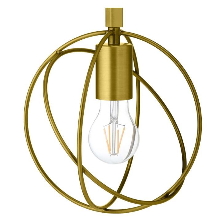 Perimeter Brass Wall Sconce Light Fixture thumbnail 3