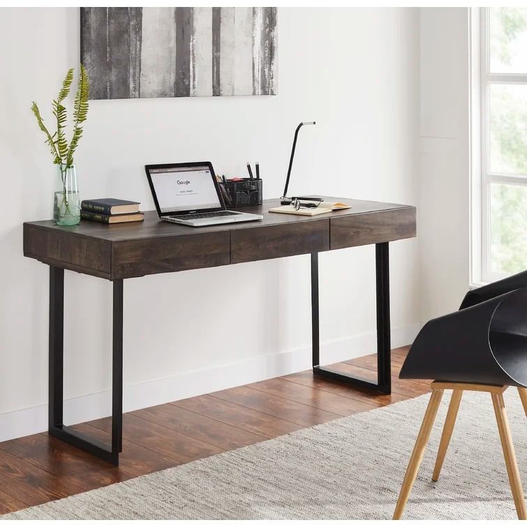 Brookshire Solid Wood Desk thumbnail 2