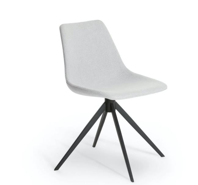 Wilsta Drizzle Gray Swivel Chair thumbnail 4
