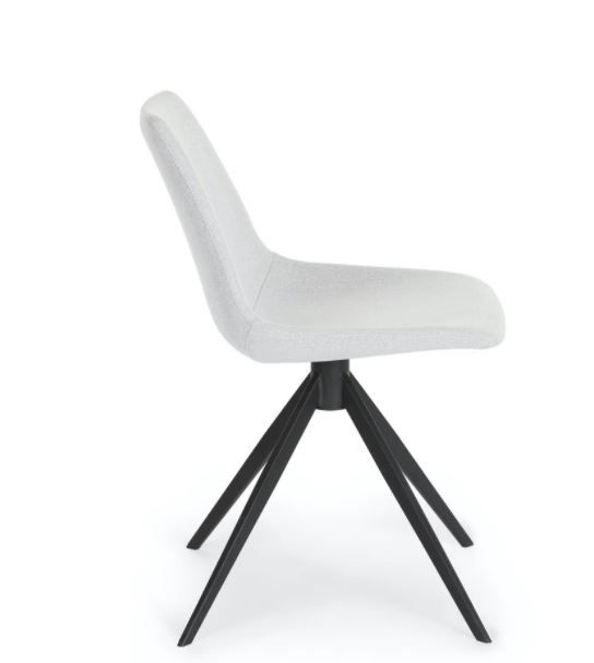 Wilsta Drizzle Gray Swivel Chair thumbnail 3