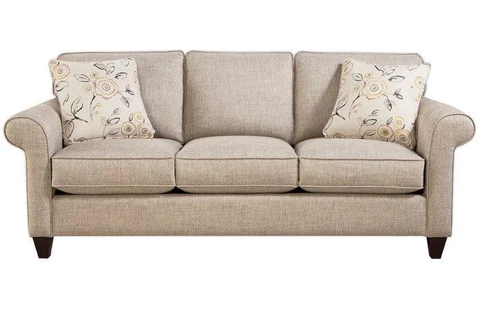 Affordable Fun Rolled Arm Sofa thumbnail 2