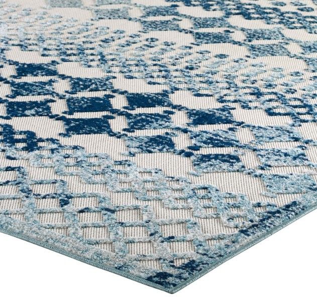 Reflect Giada Abstract Diamond Moroccan Trellis Area Rug thumbnail 2