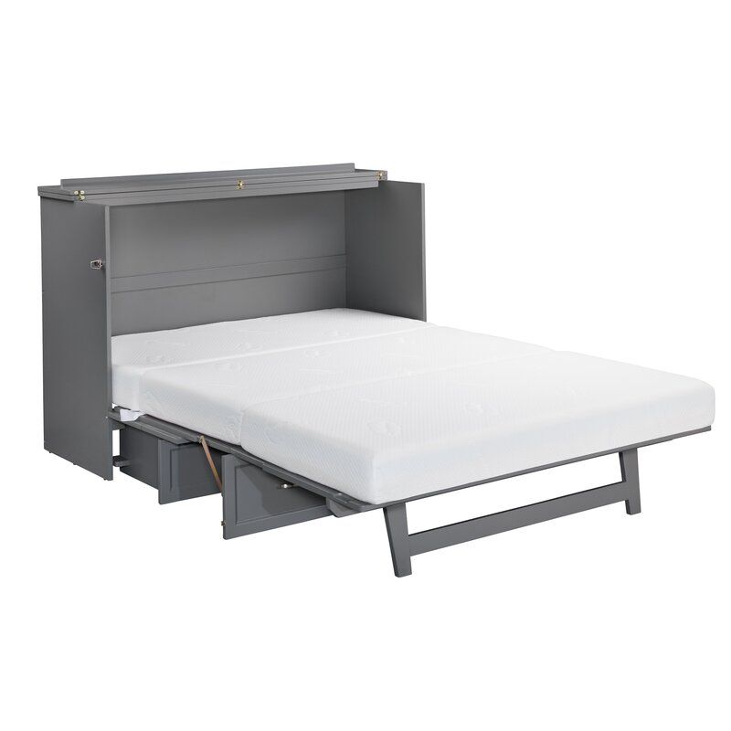 Kimsey Storage Murphy Bed with Mattress-Queen  thumbnail 3