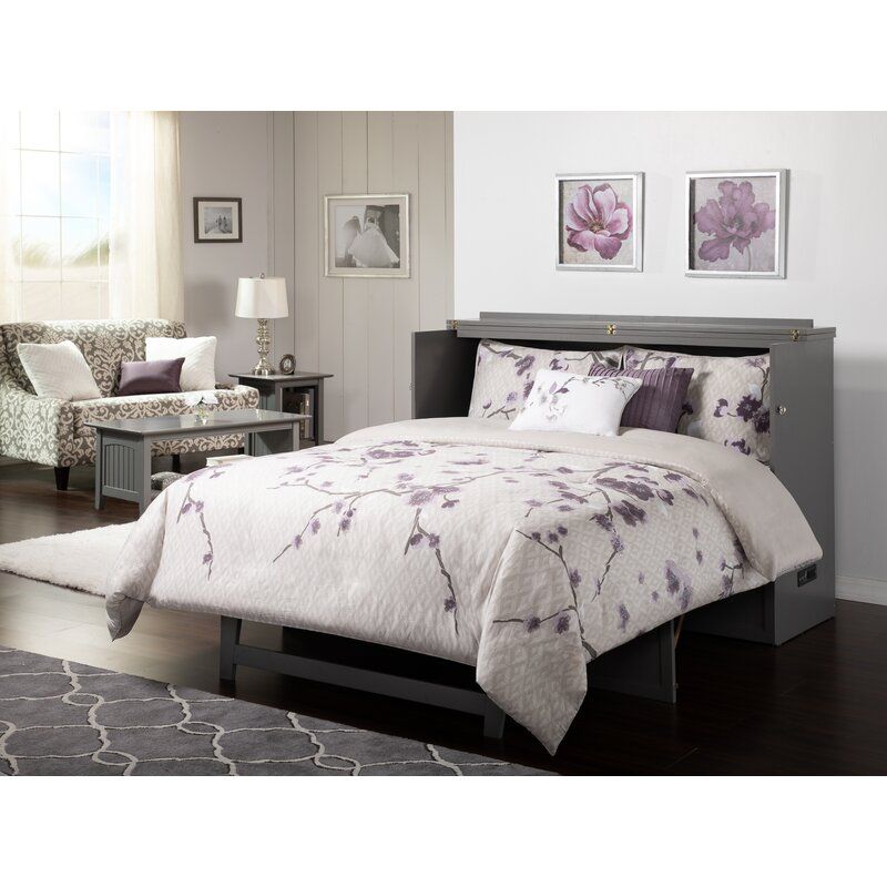 Kimsey Storage Murphy Bed with Mattress-Queen  thumbnail 4