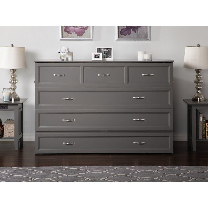 Kimsey Storage Murphy Bed with Mattress-Queen  thumbnail 5