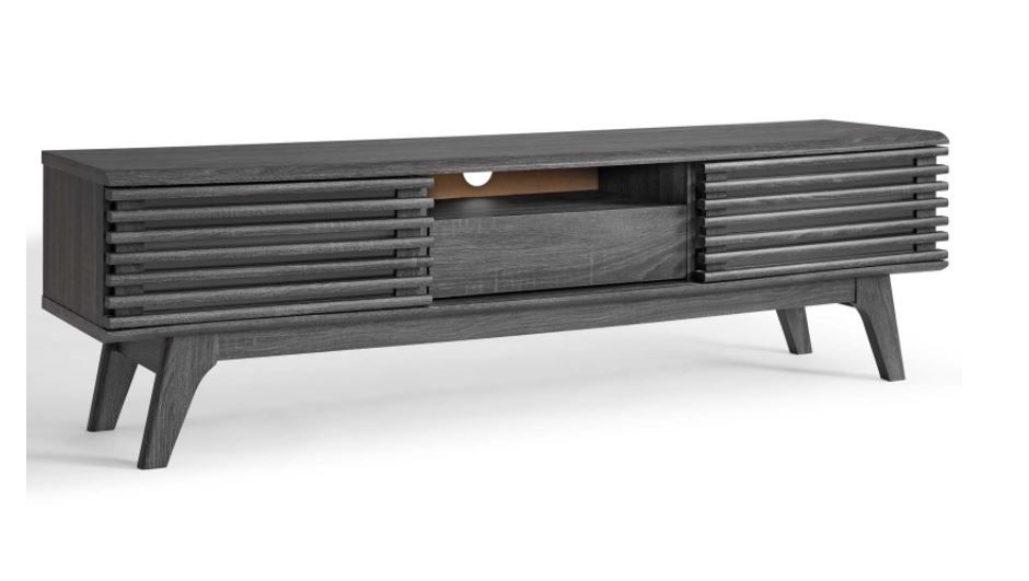 Derren 59 TV Stand - Charcoal thumbnail 2