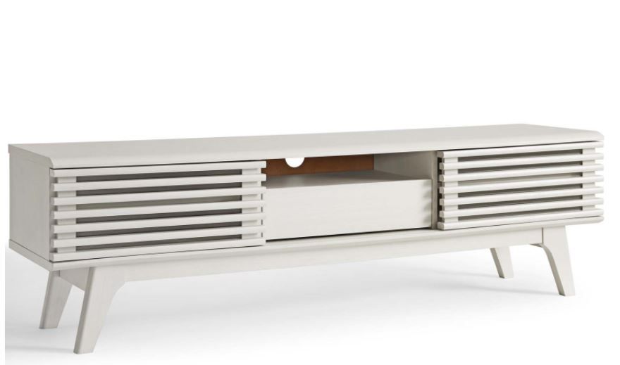 Derren 59 TV Stand - White thumbnail 2