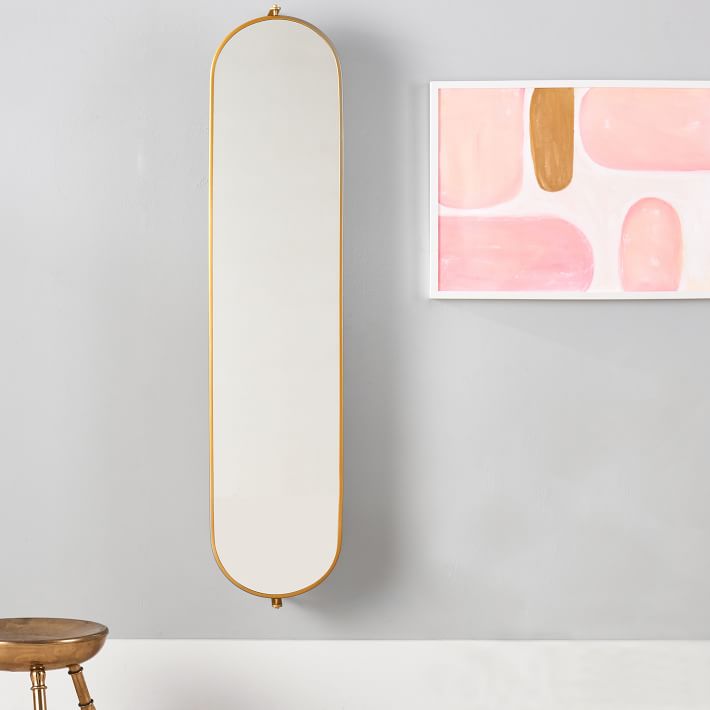 Swivel Pinboard Mirror thumbnail 2