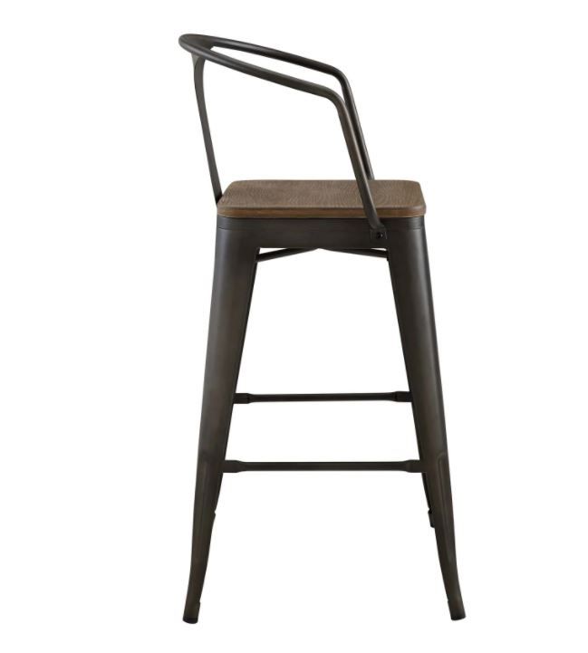 Romen Bar Stool - With Arms thumbnail 2
