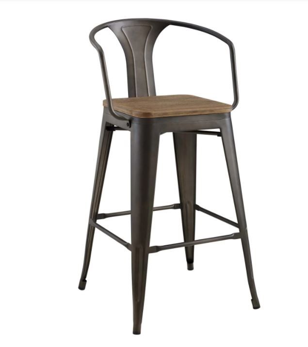 Romen Bar Stool - With Arms thumbnail 3
