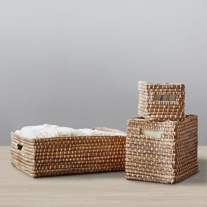 Naturalist Woven Storage Bins medium thumbnail 3