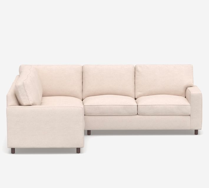 PB Comfort Square Arm Upholstered 3-Piece L-Sectional thumbnail 2