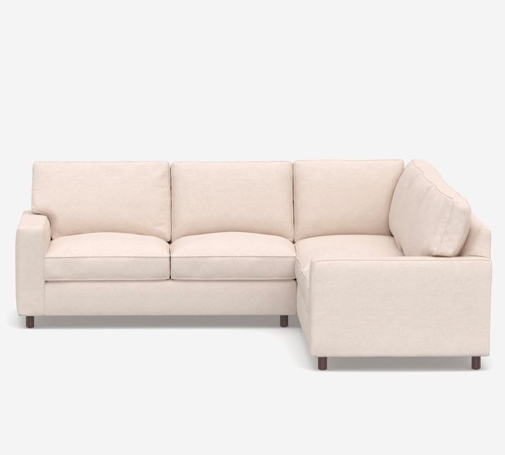 PB Comfort Square Arm Upholstered 3-Piece L-Sectional thumbnail 3