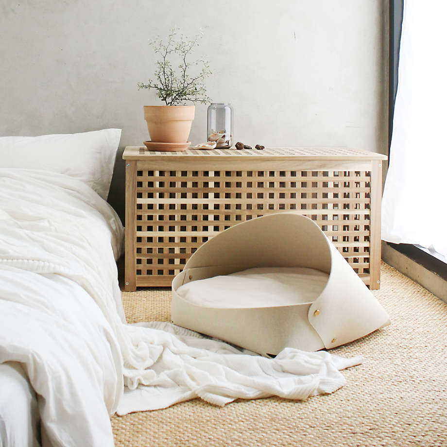 Marron Oatmeal Small Dog Bed thumbnail 4