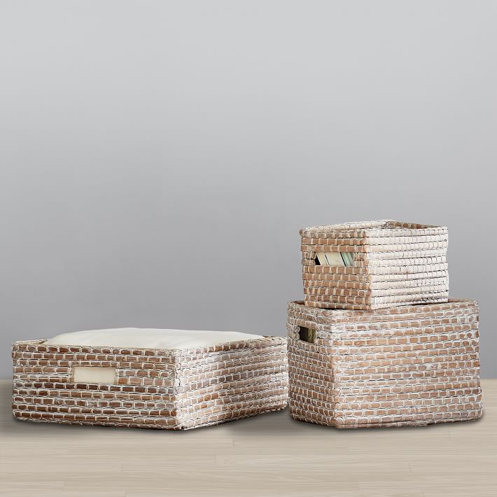 Naturalist Woven Storage Bins medium thumbnail 3