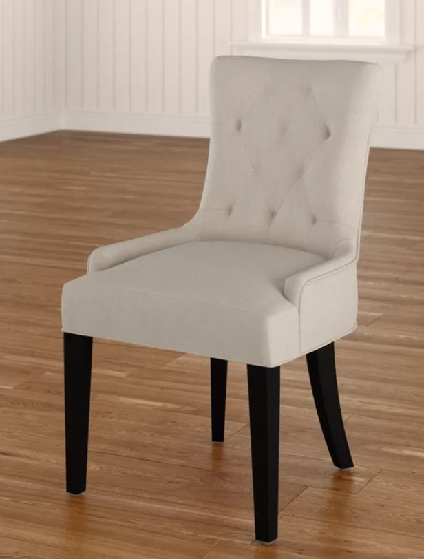 Baldur Tufted Wingback Side Chair (Set of 2) thumbnail 4