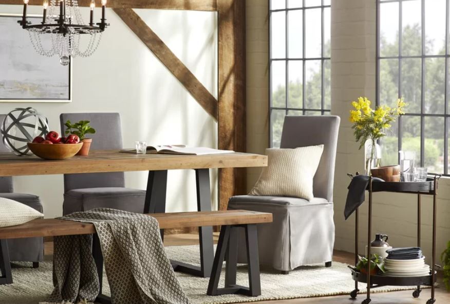 Stephen Pine Solid Wood Dining Table thumbnail 4