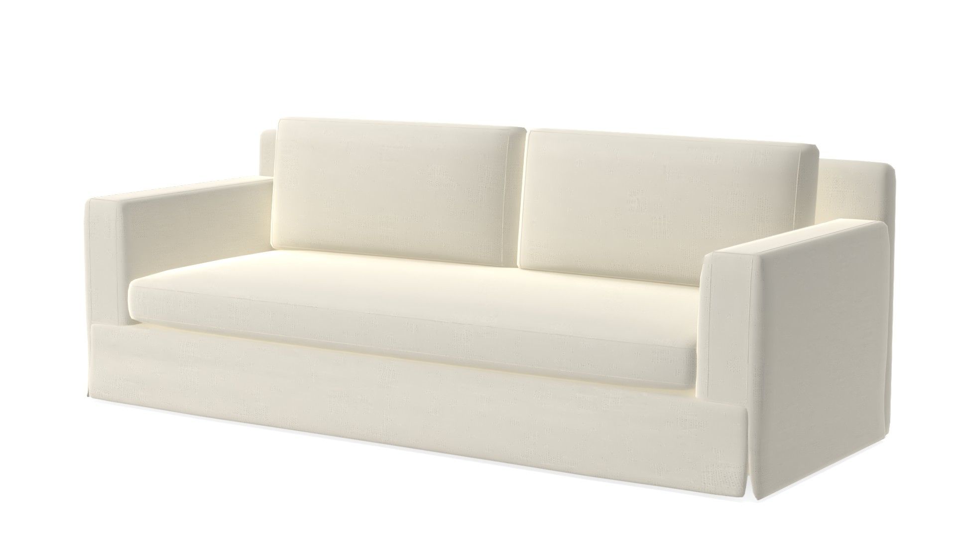 York Square Arm Slipcovered Sofa thumbnail 3