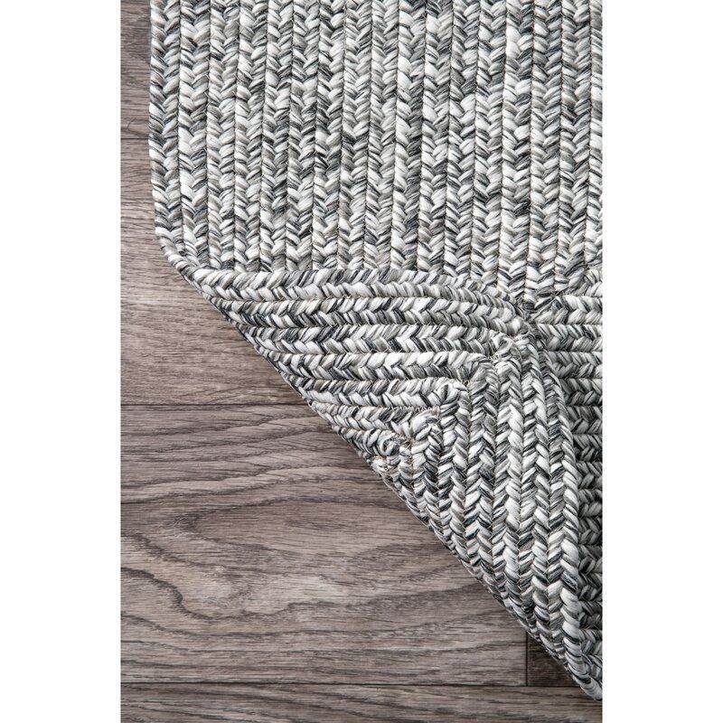 Handmade Braided Rug-2'6"x12' thumbnail 3