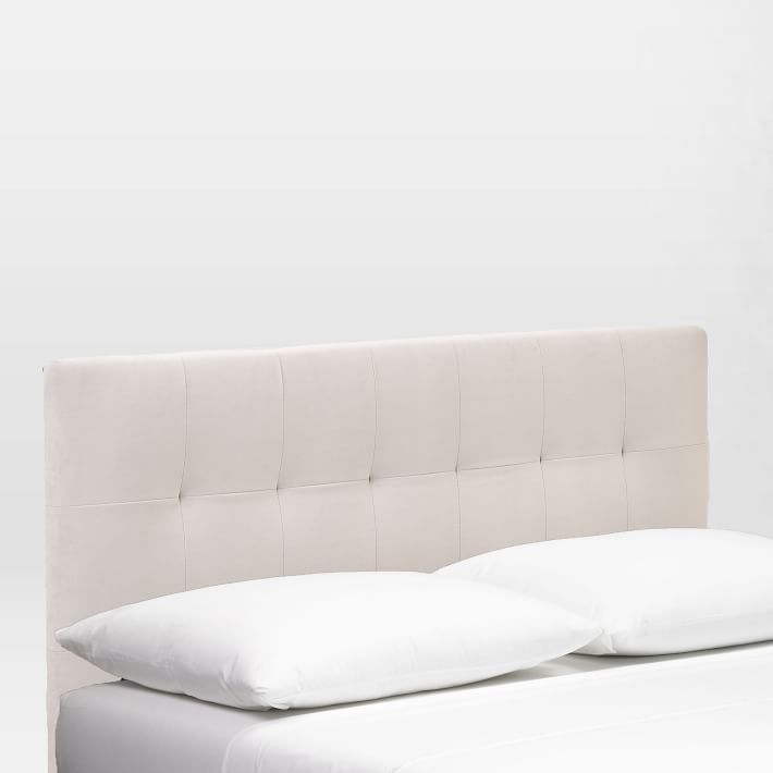 Modern Grid Tufted Headboard thumbnail 2
