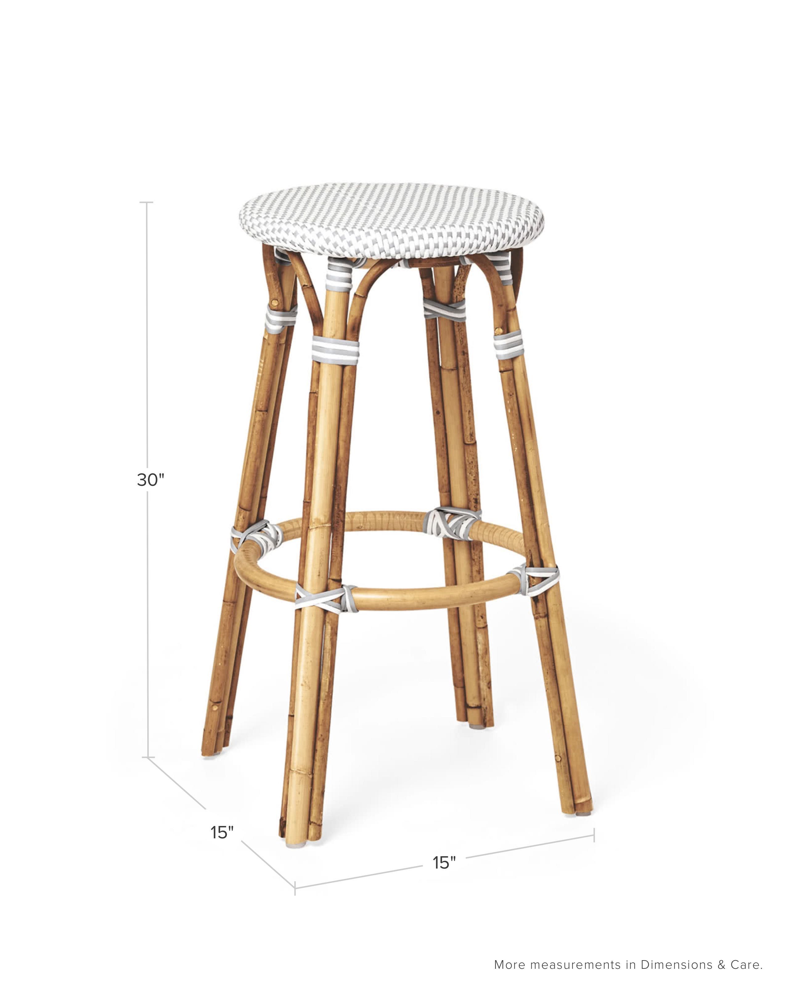 Riviera Backless Barstool thumbnail 4