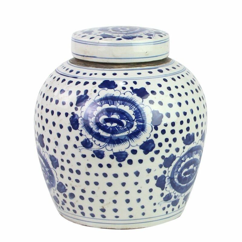 Outdoor Porcelain Ginger Jar thumbnail 2