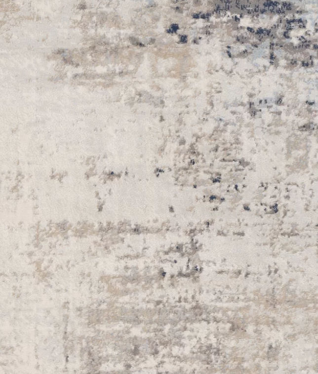 Copenhaver Power Loom Blue Ivory Rug-7'10"x10' thumbnail 2