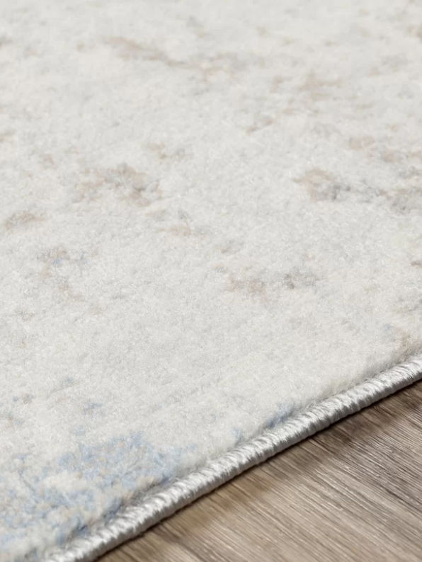 Copenhaver Power Loom Blue Ivory Rug-7'10"x10' thumbnail 4