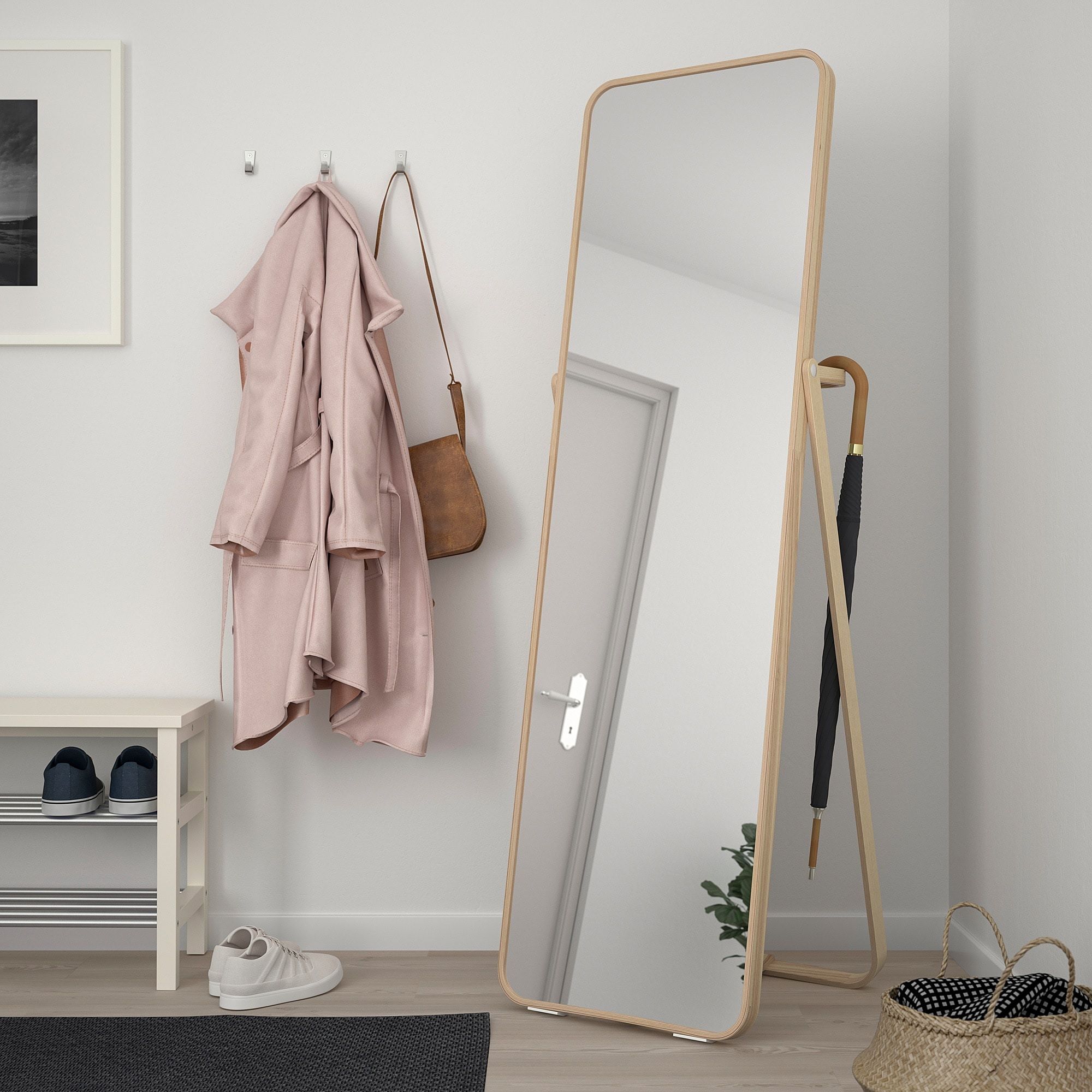 IKORNNES Floor mirror thumbnail 2