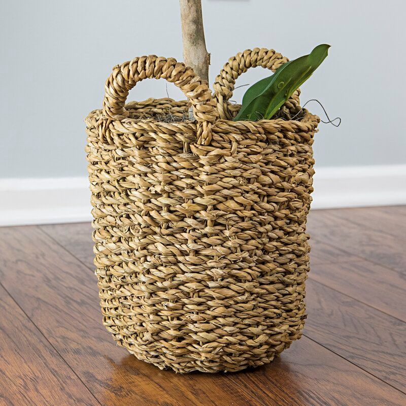 30 Artificial Fiddle Leaf Fig Tree in Basket thumbnail 5