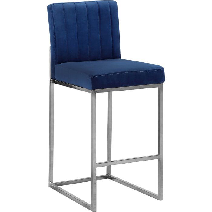 Chrome Roscoe 26" Counter Stool thumbnail 2