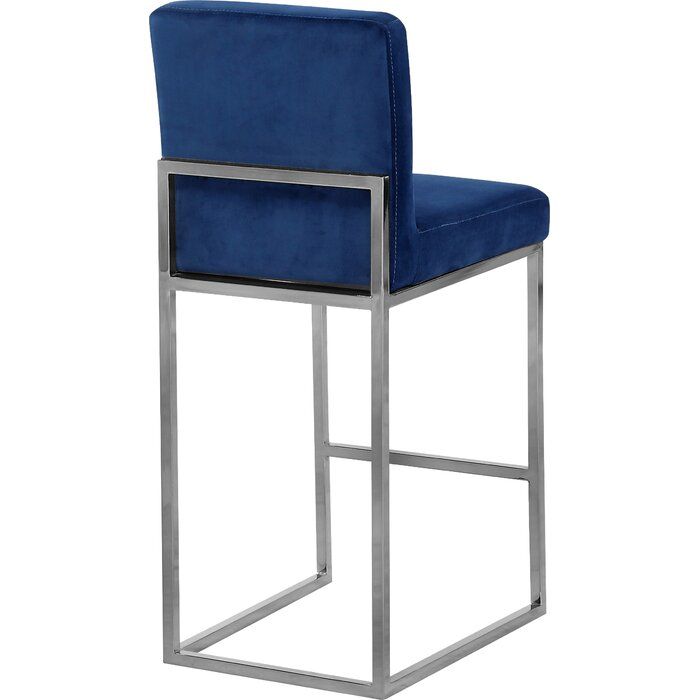 Chrome Roscoe 26" Counter Stool thumbnail 3