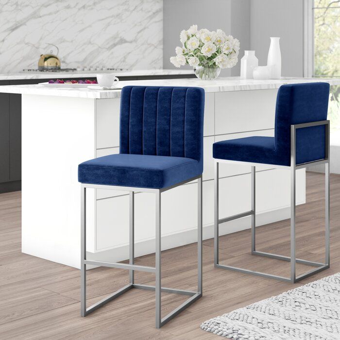 Chrome Roscoe 26" Counter Stool thumbnail 4