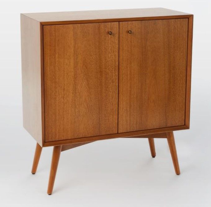 Mid Century Small Cabinet Acorn thumbnail 4