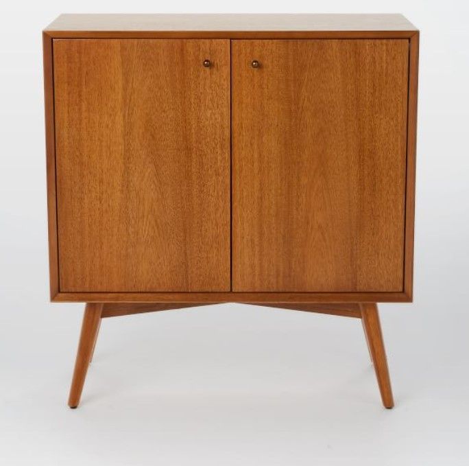 Mid Century Small Cabinet Acorn thumbnail 5