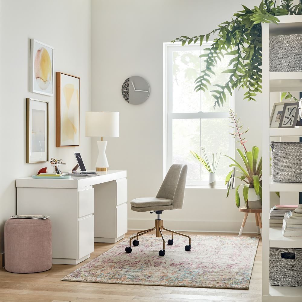 Parsons File Cabinets and Desk Set thumbnail 2