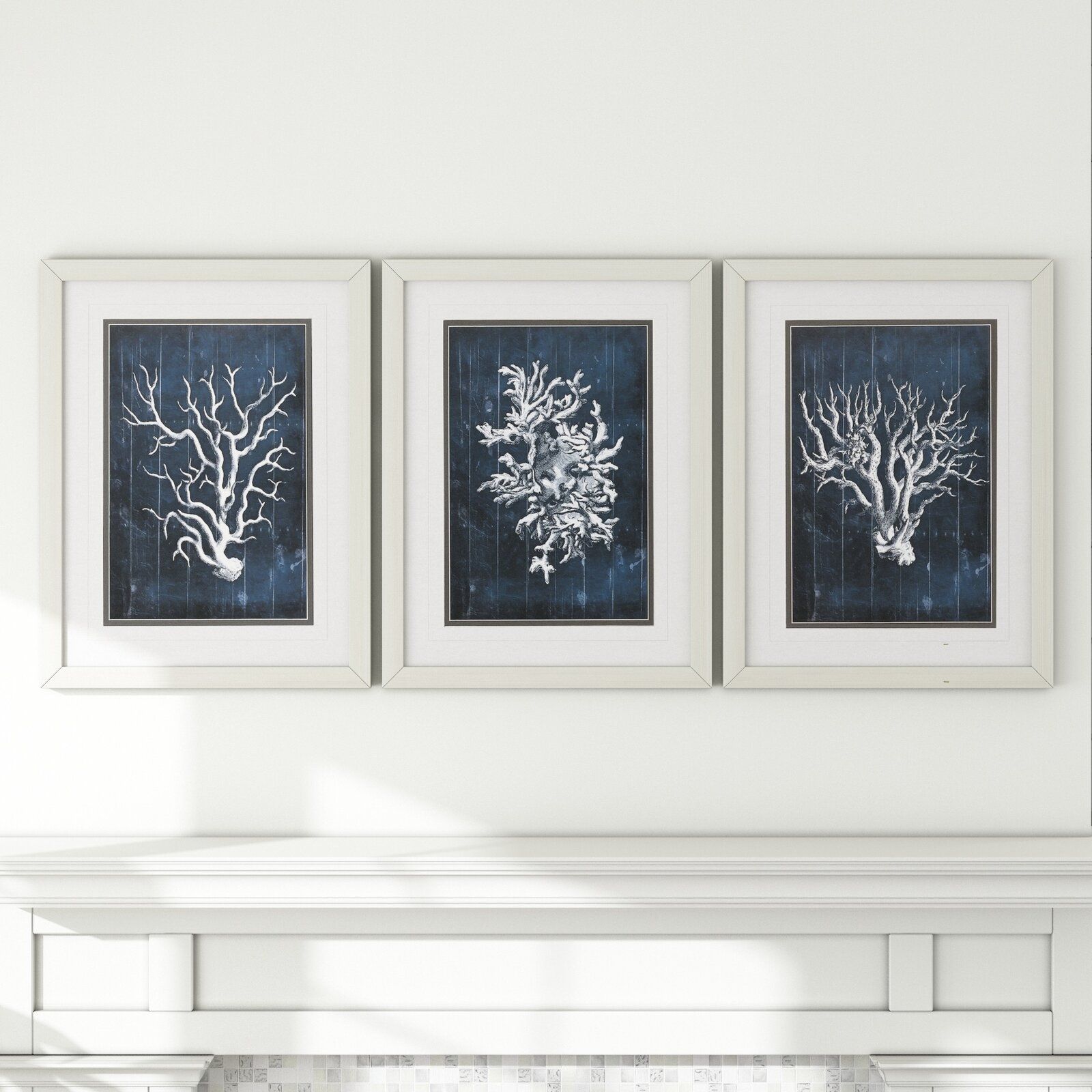 Wood Coral Piece Picture Frame 2 thumbnail 5