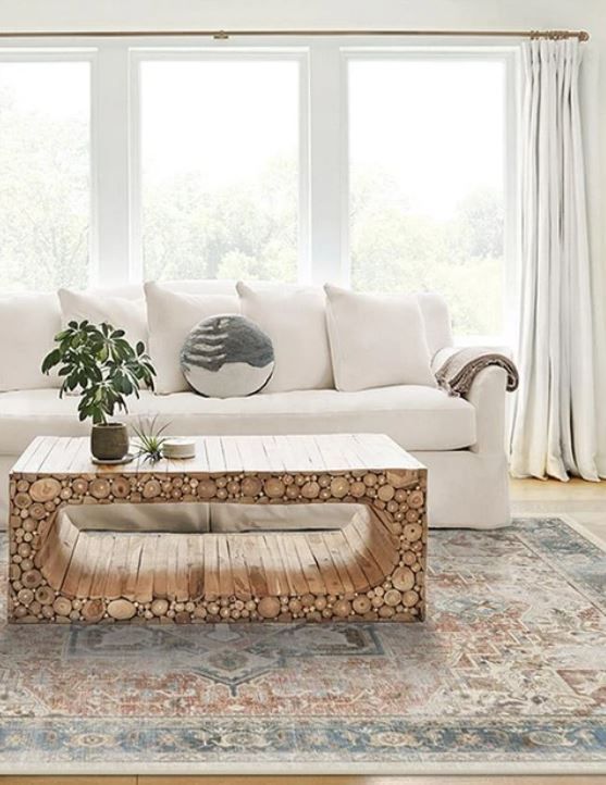 Kamran Coral Rug-5'x7' thumbnail 3