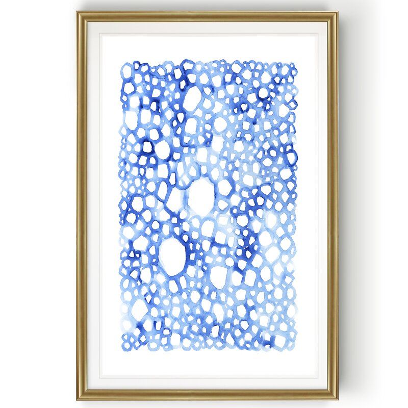 Indigo Plexus II Print on Canvas thumbnail 2