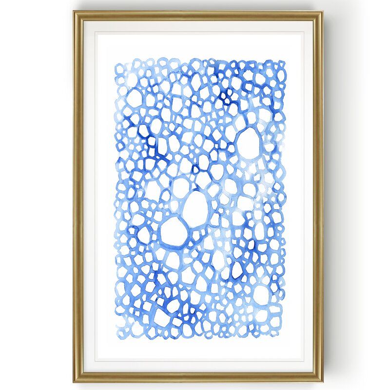 Indigo Plexus I Print on Canvas thumbnail 2