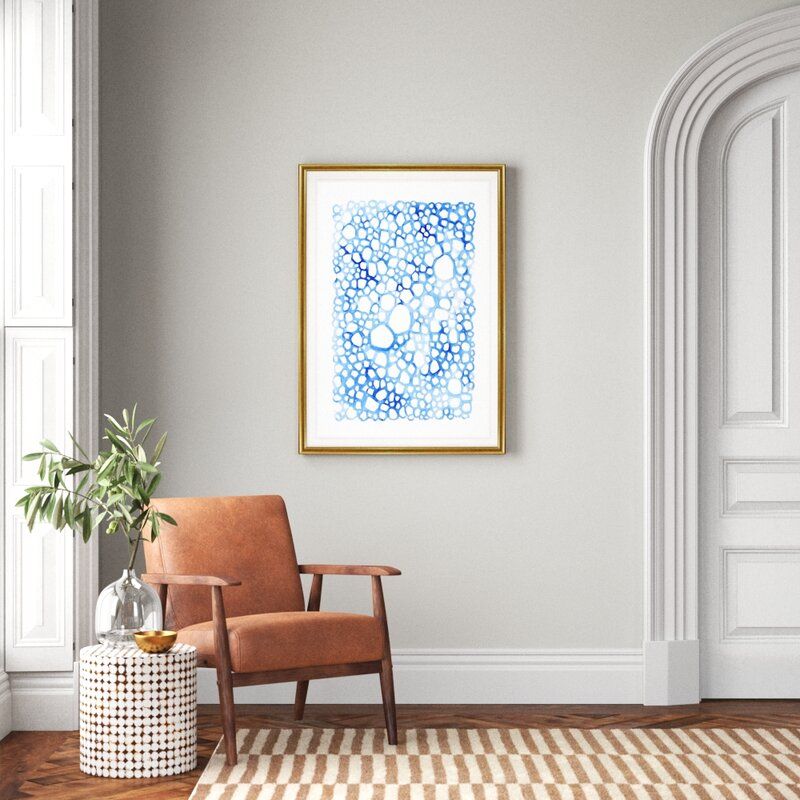 Indigo Plexus I Print on Canvas thumbnail 3