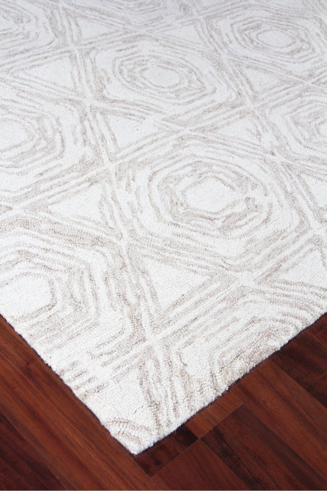 Pryce Hand Tufted Wool Gray Area Rug-8'x10' thumbnail 2