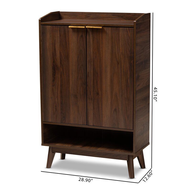 Kellner 20 Pair Shoe Storage Cabinet thumbnail 5