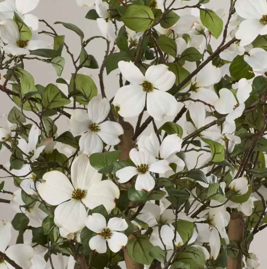 Artificial Flowering Tree in Pot thumbnail 4